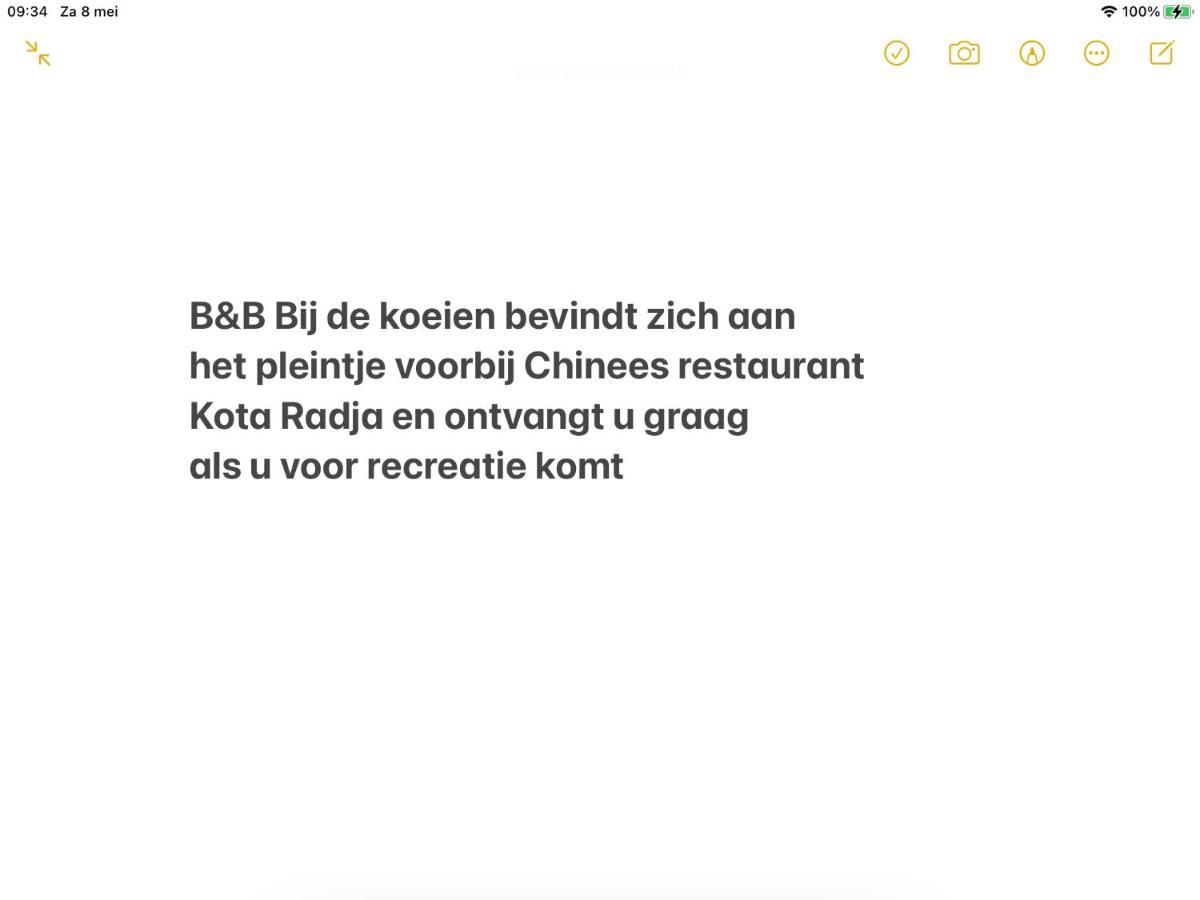 B&B Bij De Koeien Tubbergen Extérieur photo